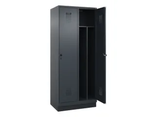 locker voor scheiding van kleding,HxBxD 1950x800x500mm,2vak - 1