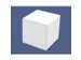 sièges cubes,HxlxP 450x450x450mm,acier-assise RAL9010