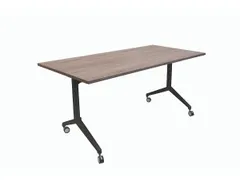 Schaffenburg Klaptafel 120x80cm Blad Havana Kersen 25mm Frame Zwart