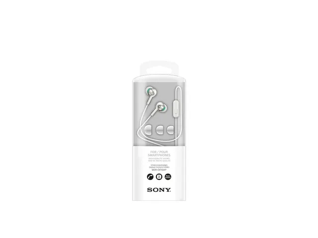Oortelefoon Sony in-ear EX110 9mm wit
