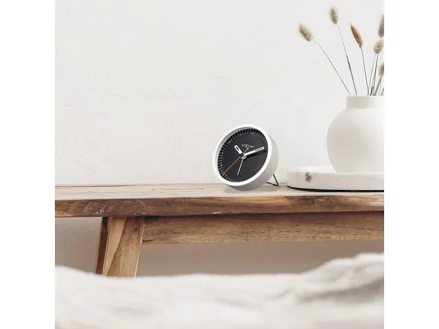 Wekker Nextime Small 9 cm zwart