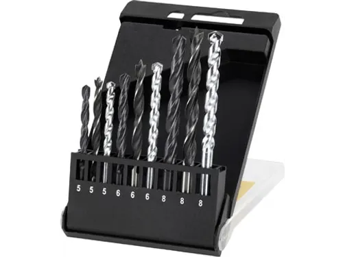 Irwin 9-delige Borenset Metaal Hout Steen
