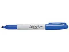 Viltstift Sharpie Fijne punt rond 0.9mm Blauw