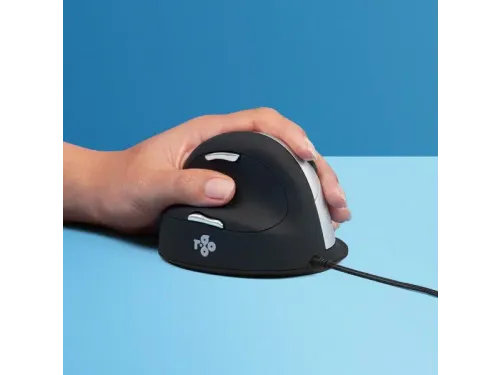 RGOHELELA Ergonomische muis R-Go HE Large bedraad Linkshandig