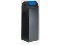 Afvalverzamelaar Zelfblussend 89 Liter 1045X320X320Mm Klemring Blauw