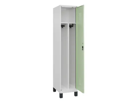 locker voor scheiding van kleding,HxBxD 1950x400x500mm,1vak