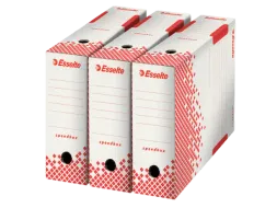 Esselte Speedbox archiefdoos 100x250x350mm Wit