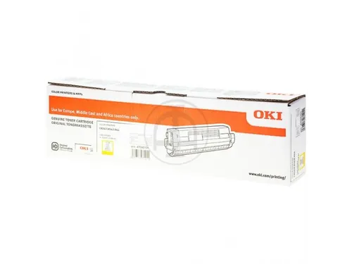 47095701 OKI C8xx toner yellow 5000pages