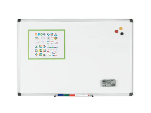 Whiteboard Quantore 30x45cm emaille magnetisch