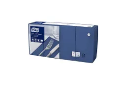 Tork 477419 Soft Lunchservet Advanced Donkerblauw 33x33cm