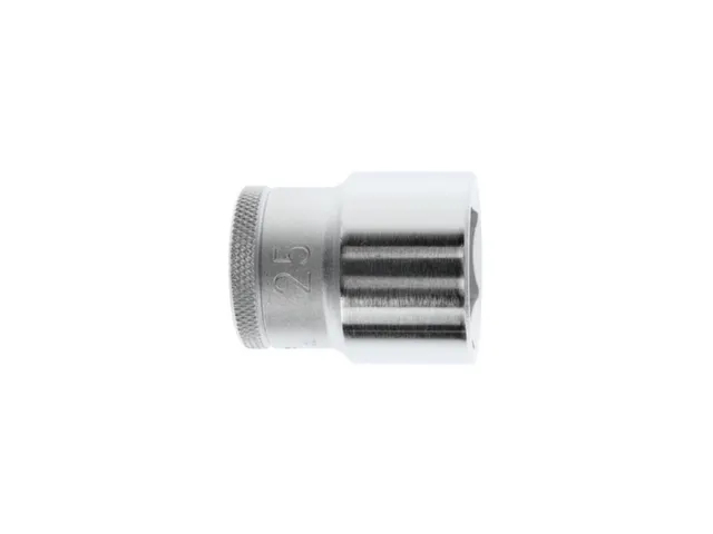 19 25 Dopsleutel 1/2 inch,zeskant,25mm