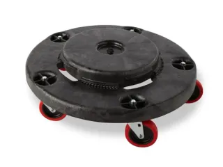 Brute Stille Dolly Rubbermaid Zwart - 1