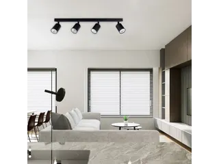 Plafondspot Integral Siena 4 spot IP20 GU10 zwart - 3