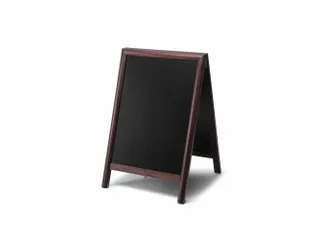 Krijtstoepbord 55x85cm Donkerbruin - 1