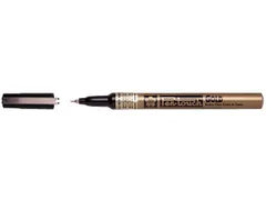 Viltstift Sakura pen-touch EF Goud 1-2mm