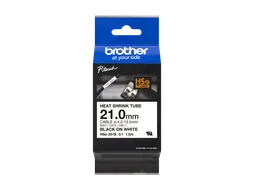 Brother HSe-251E krimpkous tapecassette Zwart op wit 21mm