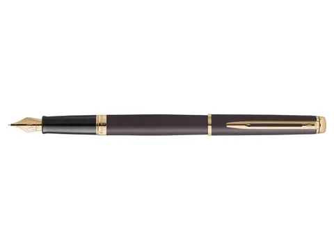 Vulpen Waterman Hémisphère Fashion GT Fijn metallic zwart