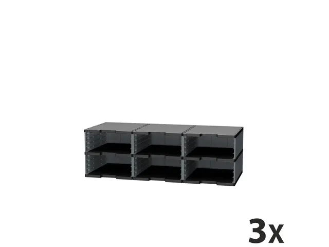 Exacompta Modulodoc Basis Elemement Jumbo Zwart, Boxhoogte 11Cm
