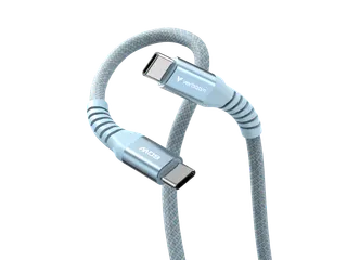 S+C Magnetische Usb-C Kabel Blauw 60W 31852 480Mbps 1.20m - 1