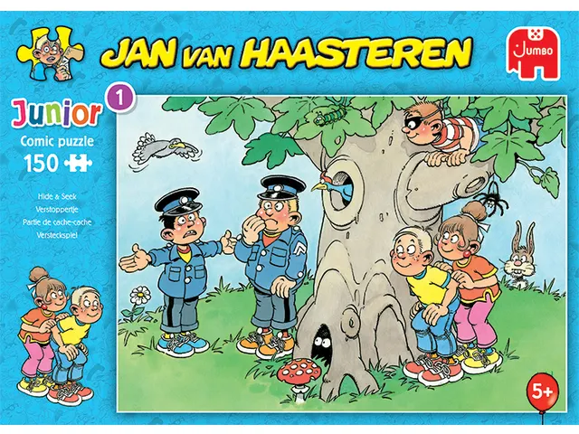 Puzzel Jan van Haasteren Junior 1 Verstoppertje 150 stukjes