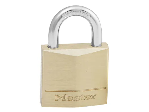 Hangslot MasterLock 130EURD messing 30mm