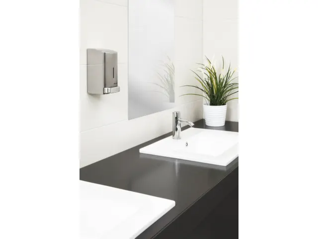 distributeur de savon/désinfectant,HxlxP 208x102x124mm,0,8l