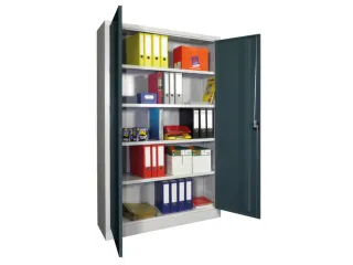 universele kast,HxBxD 1950x1200x500mm,RAL7035,front RAL5010 - 1