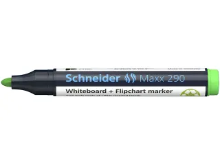 Boardmarker Schneider Maxx 290 ronde punt licht groen 2-3mm - 5