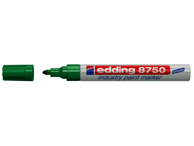 Feutre Laque edding 750 Pointe ogive 2-4mm vert