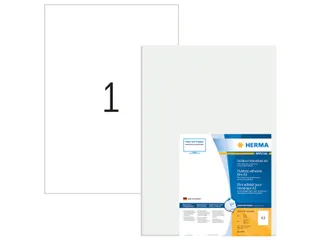 HERMA 9542 Weervast Outdoor folie-etiket A3 297x420mm Wit 10 stuks - 1
