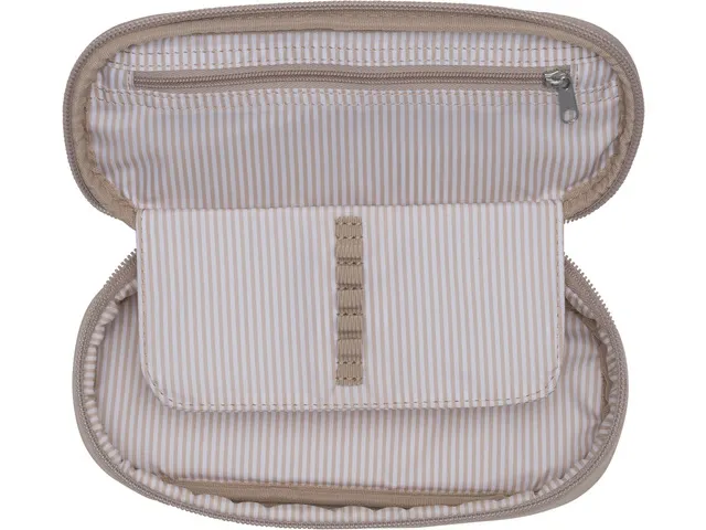 Etui Beckmann ovaal leeg Beige