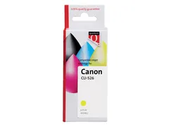 Inktcartridge Quantore alternatief tbv Canon CLI-526 4543B001 geel