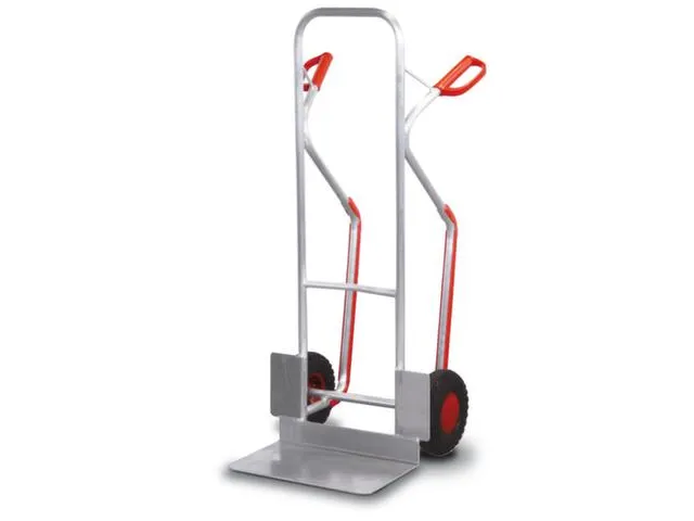 Sledesteekwagen 250kg Schop 480x300mm 1305x570mm Alu Luchtbanden