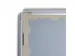 Cadre clipsable Scritto A4 angles droits 25mm aluminium/plastique