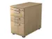 caisson de bureau,HxlxP 720-760x428x800mm,1 TP,2tiroir(s),corps chêne