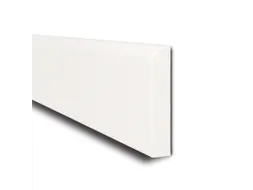 muurbescherming,v. binnen,HxLxD 150x2060x20mm,PE,wit,vastschroefbaar