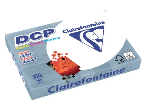 Laserpapier Clairefontaine Dcp A4 160 Gram Wit 250vel