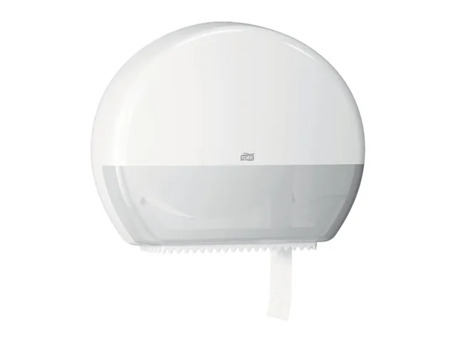 Tork 554000 T1 Jumbo Toiletpapier Dispenser Elevation Wit