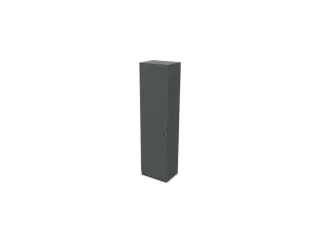 kantoorkast,HxBxD 2225x600x445mm,MS-donkergrijs - 2