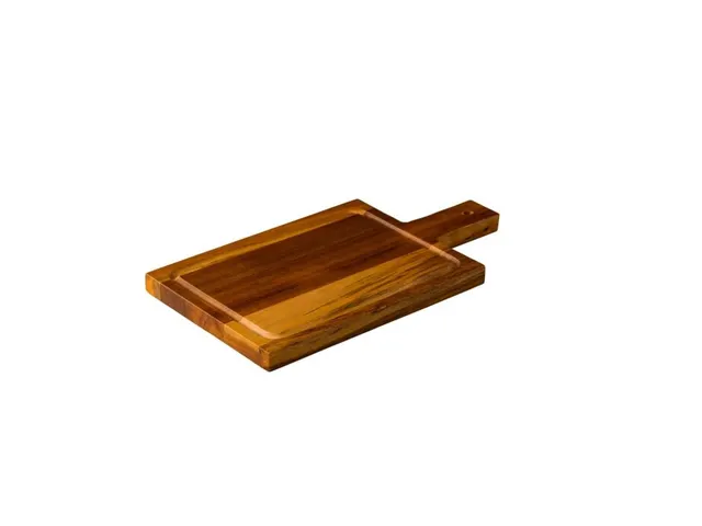 Serveerplank Hout Acacia met handgreep 35x18x2cm