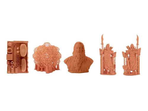 eSUN UV/LCD Precision Model Resin Oranje Rood 0.5kg 410nm