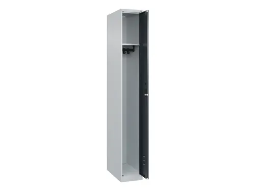 locker,HxBxD 1850x250x500mm,1vak,vak B 250mm,cil.-slot,staand op vloer