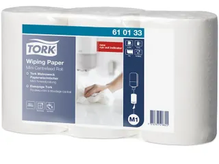 Tork 610133 Poetspapier M1 Advanced Centerfeed 1-laags 120m Wit - 1