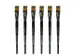 Penseel Kangaro Serie 341 plat Nr. 16 synthetisch doos 6 stuks