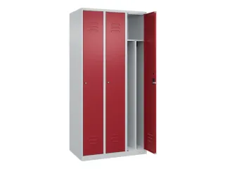 locker voor scheiding van kleding,HxBxD 1850x900x500mm,3vak - 2