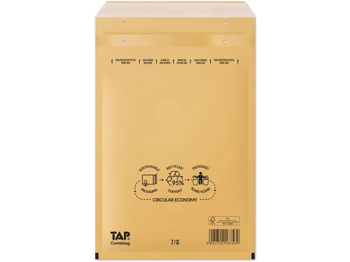 Luchtkussen Envelop 7G 230X340mm Bruin 100 stuks