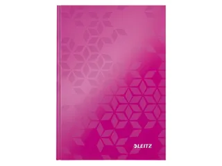 Notitieboek Leitz WOW A5 lijn roze - 1
