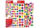 Verwijderbare Stickers Assorti Vormen En Kleuren