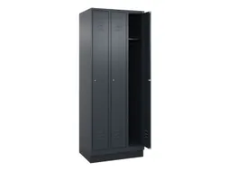 locker,HxBxD 1950x750x500mm,3vak,vak B 250mm,cil.-slot,sokkel