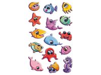3D stickers Z-Design Kids pakje a 1 vel zeedieren